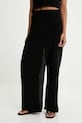 Βαμβακερό παντελόνι Answear.LAB βαμβάκι μαύρο P28.3498.tos