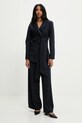 Answear Lab pantaloni 2601.HAK bleumarin WW25