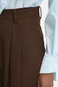 Kalhoty s vlnou Answear.LAB hnědá 2618.HAK