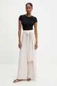 Answear Lab pantaloni L9118.hak bej WW25