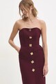 Answear.LAB sukienka bordowy model1.tos