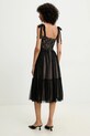 Ruházat Answear.LAB ruha 23099.hos fekete