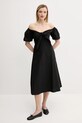 Answear Lab rochie 5948.tos negru WW25
