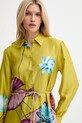 Answear Lab rochie galben 3984.iak