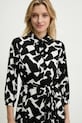 Answear Lab rochie negru 63356.1340.flk