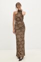 Платье Answear.LAB 15529.2.flk коричневый WW25