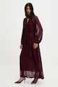 Answear Lab rochie LD1855.hms burgundia WW25