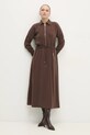 Платье Answear.LAB d973.ios коричневый WW25