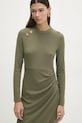 Answear Lab rochie verde 4565D.hms