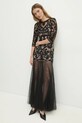 Платье Answear.LAB 202970.FLK чёрный WW25