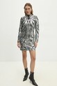 Answear Lab rochie 20195.fos argintiu WW25