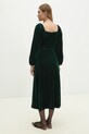 Odjeća Haljina od velura Answear.LAB r10338.FLK zelena