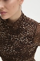 Answear Lab rochie 11207lr.fos maro WW25