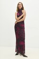 Answear Lab rochie 15529.3.fms burgundia WW25