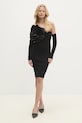 Сукня Answear.LAB mini чорний MCY05545.cms