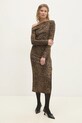 Сукня Answear.LAB LD1953.HWK коричневий WW25