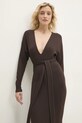 Сукня Answear.LAB LD2023.HWK коричневий WW25