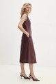 Answear Lab rochie b167b.iw burgundia WW25