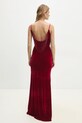 Îmbrăcăminte Answear Lab rochie de catifea VS5378.ijs burgundia