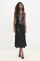 Answear Lab rochie 3464.ilk negru WW25