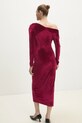 Îmbrăcăminte Answear Lab rochie de catifea 92796.IKK roz