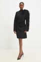 Answear Lab rochie EL2635.tos negru WW25