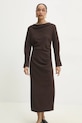 Φόρεμα Answear.LAB καφέ 92803.ios