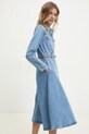 Φόρεμα τζιν Answear Lab μπλε N2622.HWK