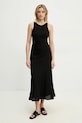 Answear Lab rochie din in NL245958.ums negru WW25