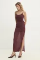 Answear Lab rochie 8878.hos burgundia WW25