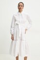 Бавовняна сукня Answear.LAB sunny..FKK білий WW25