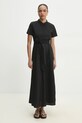 Answear Lab vestito in cotone PATY.FKK nero WW25