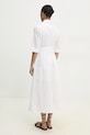 Îmbrăcăminte Answear Lab rochie din bumbac BIBA.LONG.UNI.FKK alb