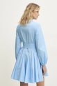 Odzież Answear.LAB sukienka bawełniana 80960.FKK niebieski
