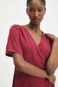 Льняна сукня Answear.LAB рожевий W25.25.FLK