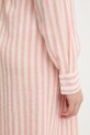 Answear Lab rochie din amestec de mătase W25.66.flk roz
