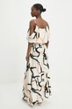 Одежда Льняное платье Answear Lab W25.76.flk бежевый
