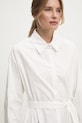 Answear Lab rochie din bumbac alb 8995.fos