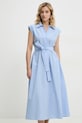 Šaty Answear.LAB sng.114.tos modrá WW25