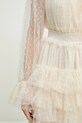 Answear Lab sukienka 606583.FLK beżowy