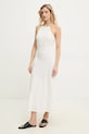 Answear Lab rochie din in ps9127.fos alb WW25