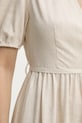 Answear Lab rochie din in 9100.fos bej