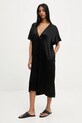 Answear Lab rochie midi negru 5019.IKK