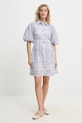 Answear Lab rochie JH3125.ios albastru WW25