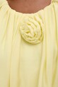 Answear.LAB sukienka letnia z lyocellem pr26602.fLK żółty