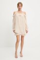 Answear Lab vestito pr26602.fjk beige WW25