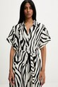 Answear Lab rochie din in 1029.6.HWK negru