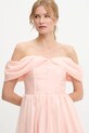 Answear.LAB sukienka różowy 606588.flk