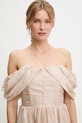 Answear.LAB sukienka beżowy 606588.flk