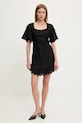 Answear.LAB sukienka bawełniana 606232.flk czarny WW25